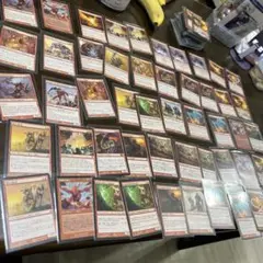 マジックザギャザリング赤まとめ売りレア90枚