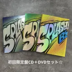 B'z『SPLASH!』初回限定盤CD＋DVDセット☆