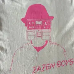 ZAZEN BOYS ザゼンボーイズ ディレイマンライブTシャツ