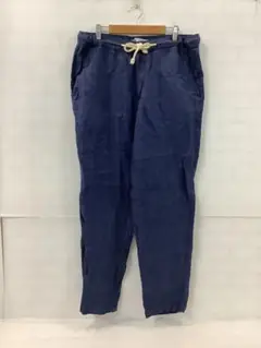 8.2◎A758◎ザラ◎カジュアルパンツ◎ネイビー◎リネン100%