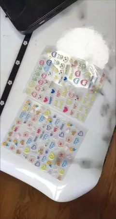 カラフル ネイルシール 2シートセット