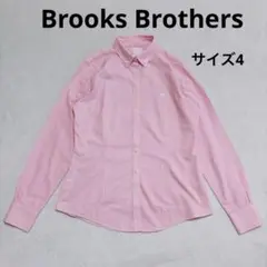 極美品　ブルックスブラザーズ　 ボタンダウン 長袖シャツ　4 ノンアイロン