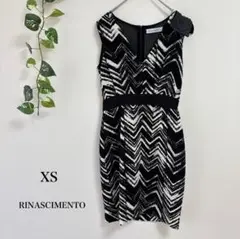 リナシメント ノースリーブ ワンピース XS ブラック 1960