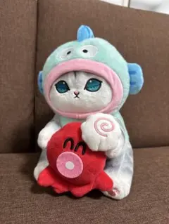 mofusand×サンリオキャラクターズ ぬいぐるみS(ハンギョドン)