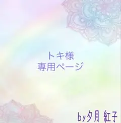 トキ様　専用ページ