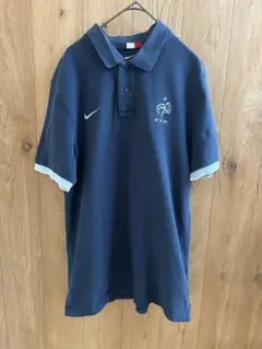 Nike フランス代表 ポロシャツ M ネイビー