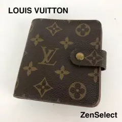 LOUIS VUITTON ルイヴィトン コンパクトジップ モノグラム