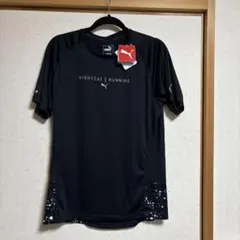 PUMA NIGHTCAT RUNNING L ブラックシャツ