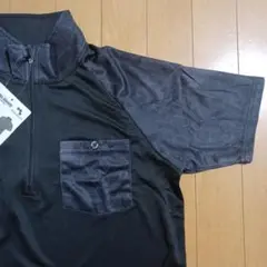 ボクラワークス BOKURAWORKS 遮熱ドライ半袖ジップアップシャツ M