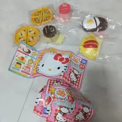 新品　ハローキティ まちのファミリーレストラン　ガチャ　コンプ
