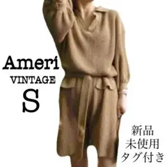 ♥️新品未使用タグ付♥️ AMERIメディタラライン オールインワン S キャメル