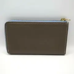 未使用級　COTOCUL コトカル　長財布 グレー　レザー L字ジップ☆