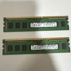 Samsung DDR3 8GB メモリ 1600MHz