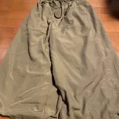 オリーブ色 ガウチョパンツ Mサイズ