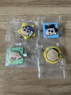 クレヨンしんちゃん ヘアクリップ　4つセット