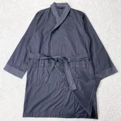 【美品✨希少】エルメネジルドゼニア 純正 ガウンコート ベルト 綿 Mサイズ