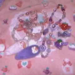 【大幅値下げ】カラフルキュート♡原宿系アクセサリー10点セット