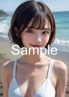 A4サイズアートポスター 1点もの 美女ポスター最高品質 B-F--２０