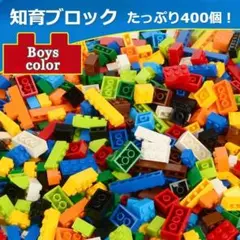 知育玩具✨レゴ 互換品 遊びながら楽しく学べる ブロックセット 男の子カラー
