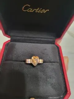 Cartier カルティエ Cハート リング 10号