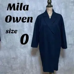 【Mila Owen】 ミラオーウェン ロングコート (0) レディース