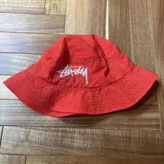 STUSSY × NIKE バケットハット オレンジ L / XL