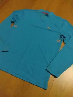 PUMA プーマ 長袖モックネックシャツ メンズ サイズL
