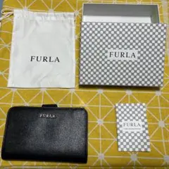 【中古】FURLA 二つ折り財布