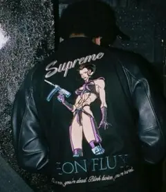 Supreme スタジャン Aeon Flux Varsity Jacket