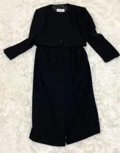 Max Mara マックスマーラ ノーカラージャケット スカート セットアップ