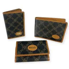 BALLY バリー　キーケース　カードケース　札入れ　3点セット　モノグラム