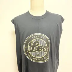 イーストLA ロス プリントTシャツ ノースリーブ 3XL 黒 チカーノ J-1