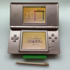 任天堂DS Lite メタリックロゼ【動作確認】ジャンク品　ピンク