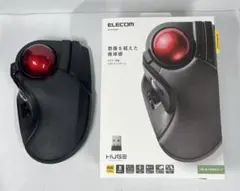 ELECOM HUGE ワイヤレス トラックボール M-HT1DRXBK