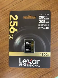 Lexar Professional 256GB MicroSDカード