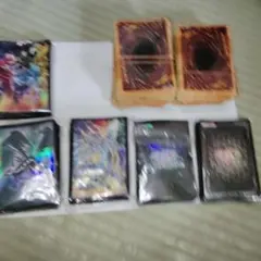 遊戯王まとめ売りスリーブセット開封使済み