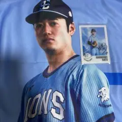ライオンズフェスティバル　クールタオル　トレカ　佐藤隼輔