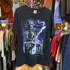 スカル　バンド　Tシャツ　ギター　フルーツオブザルーム