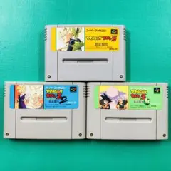 スーパーファミコン ドラゴンボールZ 超武闘伝 超武闘伝2 超武闘伝3