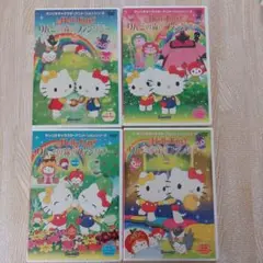 HELLO KITTY リンゴの森のファンタジー 4枚セット