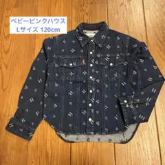デニムシャツジャケット ベビーピンクハウス 120cm