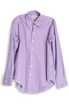 CAMISAS MANOLO purple stripe shirt シャツ