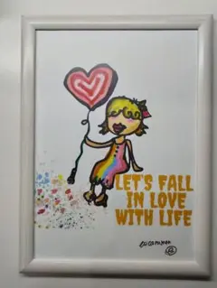 LET'S FALL IN LOVE WITH LIFE アート