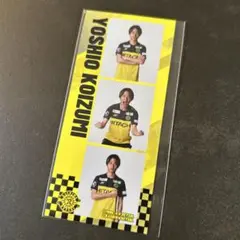 柏レイソル　ラッフルくじ　No.8小泉佳穂　3cutカード