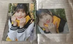 飯田ひかる 切り抜き16Pとクリアファイルセット ヤングドラゴンエイジ