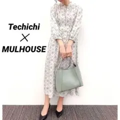 テチチ ミュルーズ　フラワープリント　ロングワンピース　Techichi　訳あり