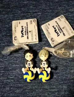 ハイキュー!! プチッとのりマスvol.4 キーホルダー 赤葦 木葉【新品未使用