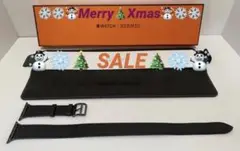 新品Apple Watchエルメス⭐️ドゥブルトゥール⭐️ブラック⭐️アップルウォッチ