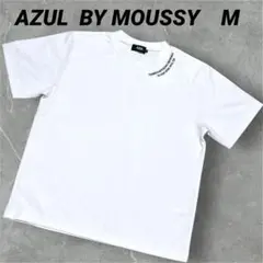 AZUL BY MOUSSY アズールバイマウジー　メンズ　MサイズTシャツ白