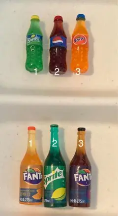 デコパーツ　ミニチュアジュース　ファンタスプライト